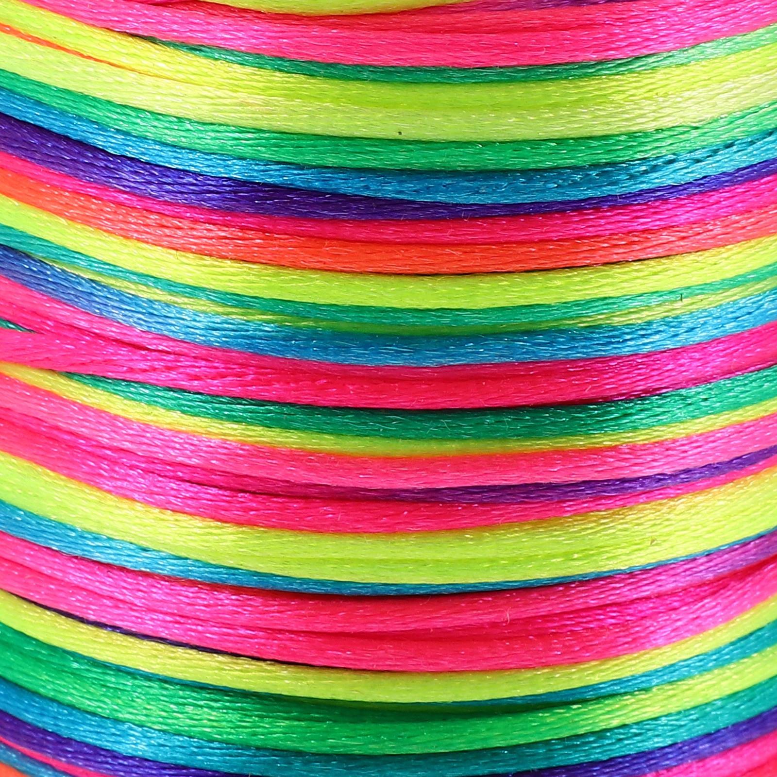 BESTYASH Waxed Polyester Cord for Jewelry Making, String for Bracelets, Necklaces, Crafts and Projects