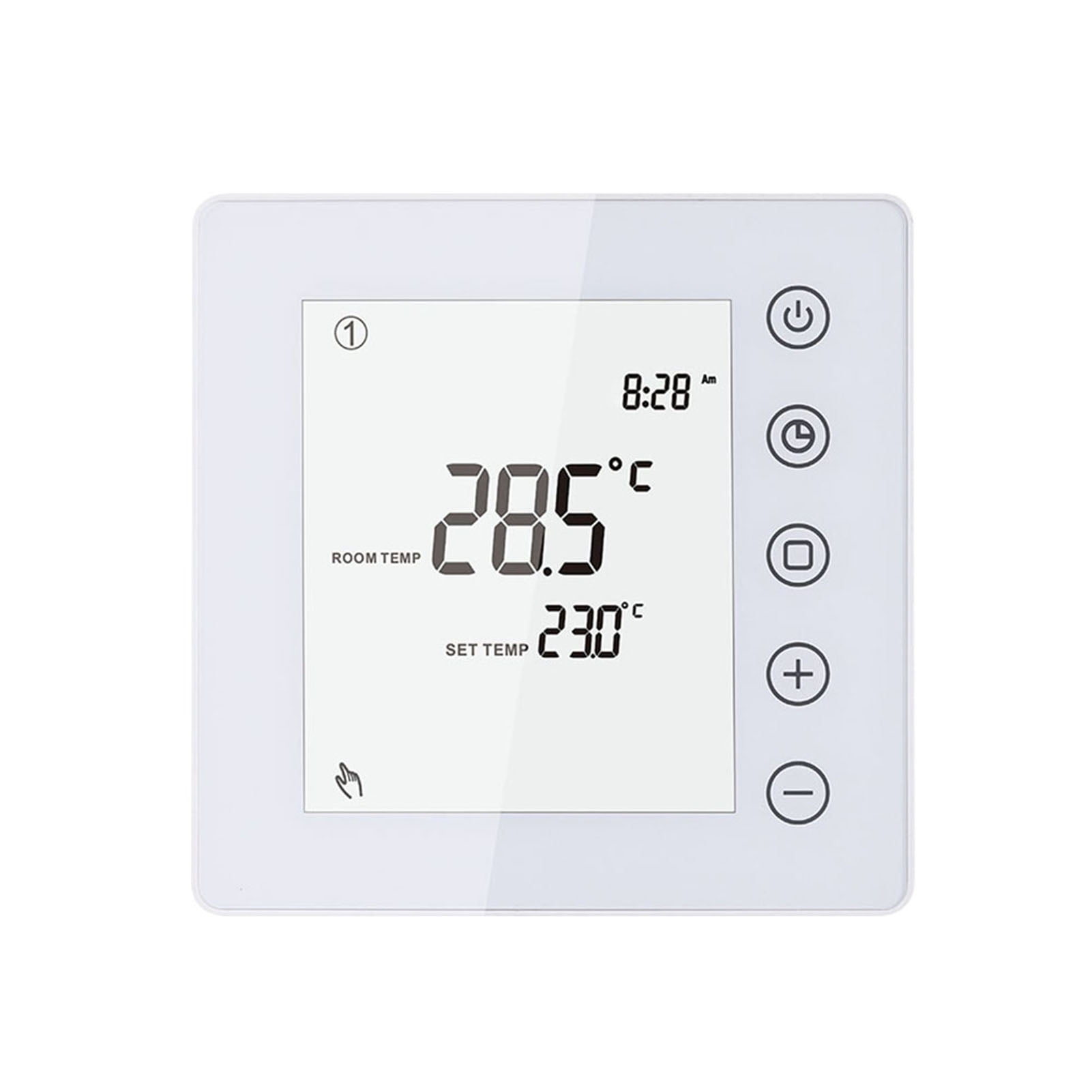 3A Water Heating Thermostat Lcd Touchscreen Digital Heating Thermostat