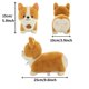 thumbnail image 2 of Juguetes de piscina, juguetes para bebés, juguetes para niños pequeños. Lindo muñeco de perro Corgi. Niña durmiendo en la cama con el muñeco. Linda decoración para el hogar. Muñeco Corgi., 2 of 2