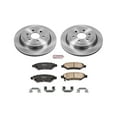 thumbnail image 3 of PowerStop Rear Stock Replacement Brake Pad and Rotor Kit Fits: CADILLAC SAAB Select Models KOE5543, 3 of 8