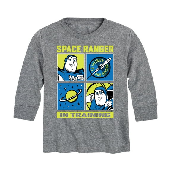 Toy Story - Space Ranger In Training - Toddler And Youth Long Sleeve Graphic T-Shirt
