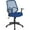 Navy, variant on Flash Furniture Salerno Series High Back Black Mesh Office Chair with Arms