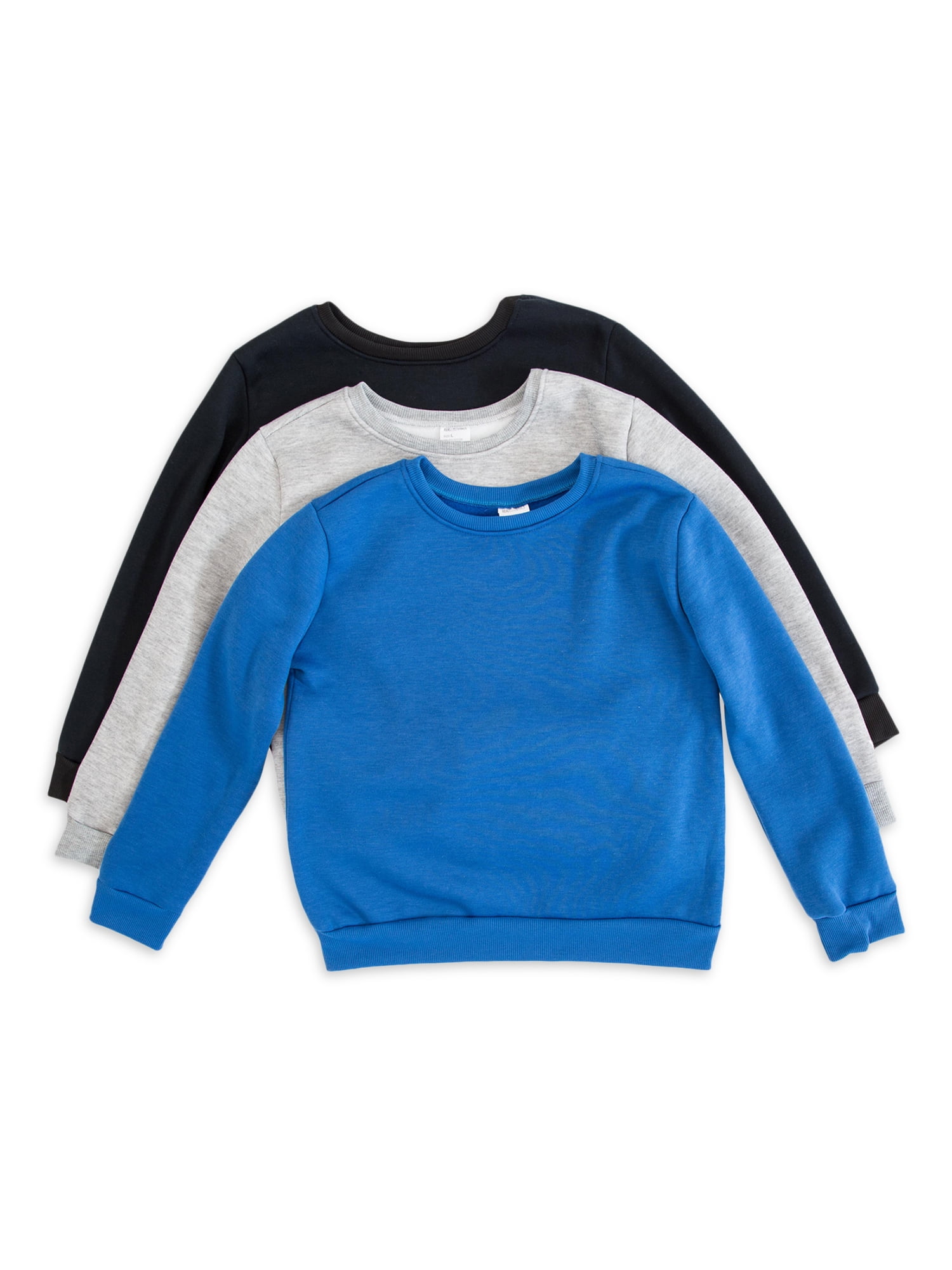 Essentials Boy's Fleece Crew-Neck Sweatshirts