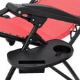 Mainstays Reclining ZeroGravity Lounge Chair with Pillow and Cup