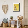 thumbnail image 3 of Stupell Industries Modern Cheetah on Vibrant Yellow Black Framed Print Under Glass, 13 x 16, by Karolina Sato, 3 of 8
