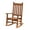 1 Brown, variant on BplusZ Wood High Back Rocking Chair, White
