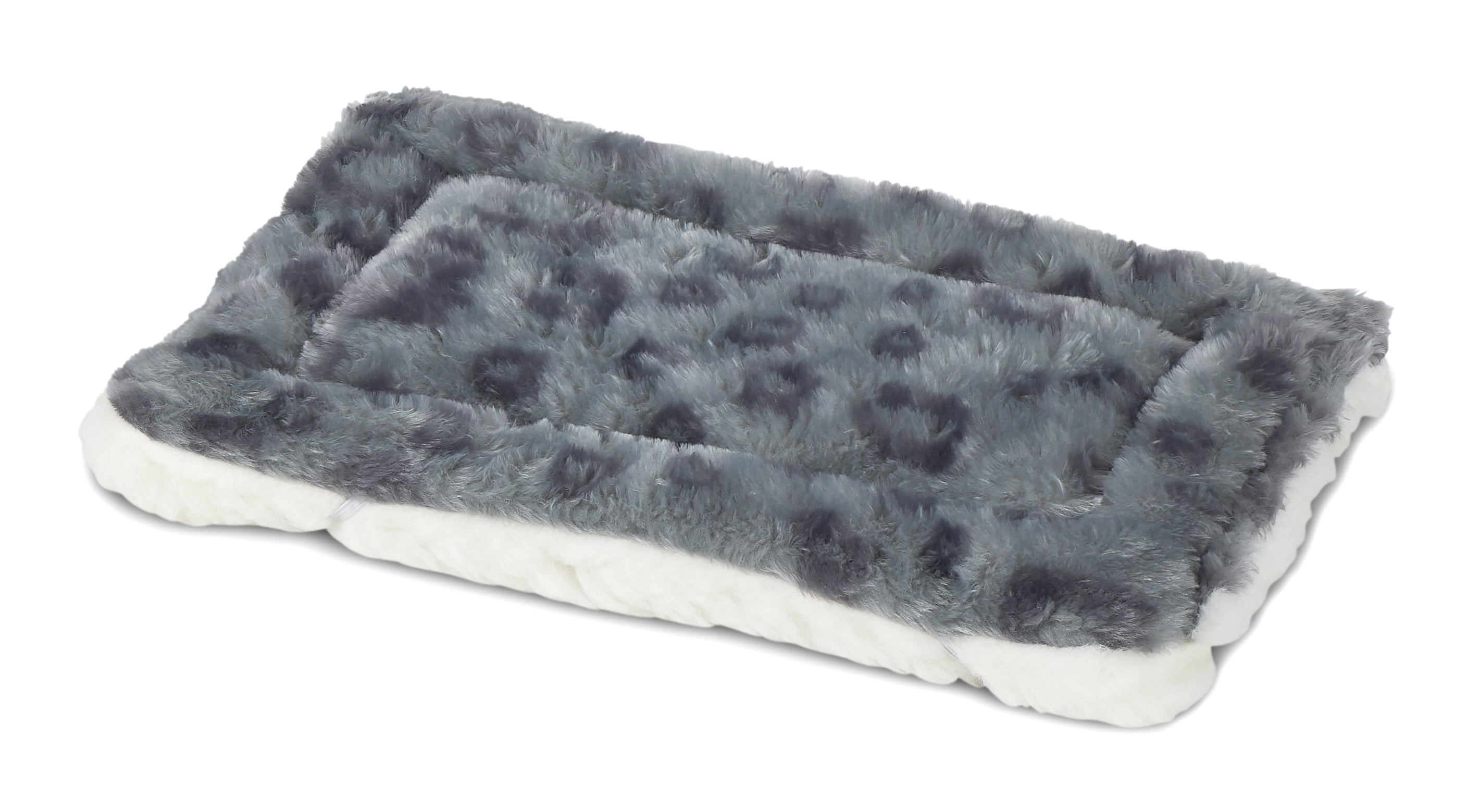 MidWest Homes for Pets 18inch Reversible Pet Bed; Great for Toy Dog Breeds; Spotted Gray