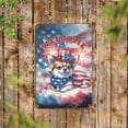 thumbnail image 2 of Chihuahua Patriotic Welcome for 4Th of July Independence Day Vertical Metal Aluminum Sign Dog Lover Gifts Idea Wall Art Home Decor - 00010, 2 of 5