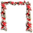 thumbnail image 1 of Guirnalda navideña artificial con racimos de bayas para decorar la puerta del hogar. Guirnalda de 15 cm, 1 of 8