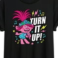 thumbnail image 3 of Trolls - Turn It Up Poppy - Women's Oversized T-Shirt, 3 of 5