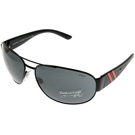 Polo Ralph Lauren Sunglasses Aviator Black Unisex PH3052 900387 Size: Lens/ Bridge/ Temple: 65_15_125