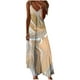 thumbnail image 1 of Vestido de Verano Casual de las Mujeres, Impresión Plegada Casual de Verano, Vestido de Cuello en V sin Mangas de Camis, 1 of 5