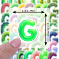 thumbnail image 5 of cartoon Letter G Theme Stickers, Waterproof Letter G Theme Sticker for Water Bottle Laptop Phone Cases Planner Skateboard Luggage Helmet Party Favor Decor, Ideal for Adults Teens Teacher Rewards, 5 of 9
