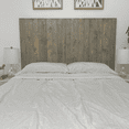 thumbnail image 6 of Gray Fog Headboard, Coastal Rustic Design, Wood Headboard, Floating Panels, Wall Mount, Adjustable Height, Easy Assembly., 6 of 9