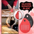 thumbnail image 1 of Chief Stainless Steel Scraper Memo Scraper Cut Dough Silicone Scraper Blade, 1 of 6