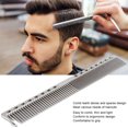 thumbnail image 3 of Peine para Cabello, Peines para Cabello Hombre, Peines Delgado, Dientes Finos de Acero Inoxidable, Peine de Peluquería Profesional, Diseño Ergonómico, Corte Preciso, Plata, 3 of 4
