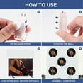 thumbnail image 2 of Vinyl Record Wall Mount,18 PCS Acrylic Vinyl Record Holder Self Adhesive Clear Vinyl Display Shelf, 2 of 5