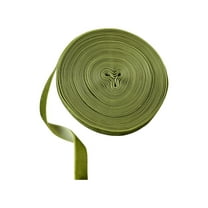 Beautynvta Christmas Ribbon, 32.81 Ft x 0.59 Inch, Green Velvet Christmas Ribbon, Flocked Ribbon Roll for Winter Wreath Bow Making DIY Crafts Gift Wrapping