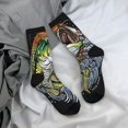 thumbnail image 5 of Xecao fishing bass Pattern Sport Socks for Women and Men Crew Socks Sporty Calf Socks Casual Socks, 5 of 6
