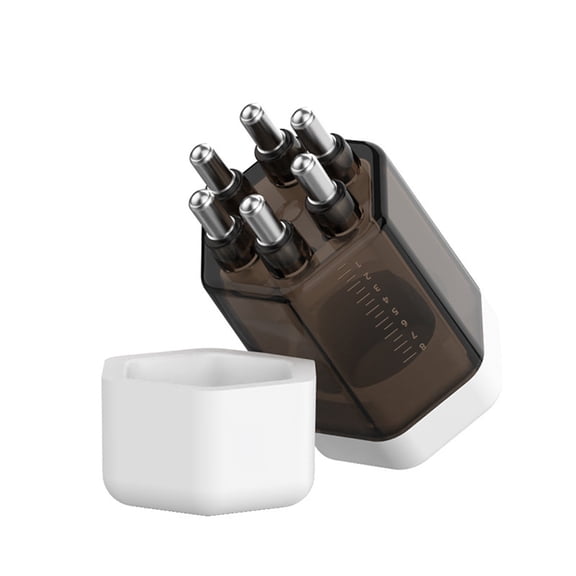 Soumake Portable Scalp Applicator Comb – Hair Treatment & Essential Oil Massager with 6 Rolling Balls, Removable & Washable