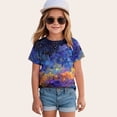 thumbnail image 2 of Pink Shirts for Girls 3D Graphic T-Shirt for Boys Girls, Crewneck Casual Breathable Short Sleeve Tops Tee Shirt Tshirt for Teen Kids, 2 of 4