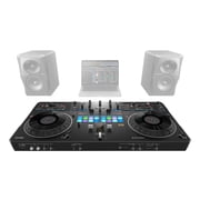 Pioneer DJ DDJ-REV5 Scratch-Style 2-Channel Performance DJ Controller with Case & Cover Package
