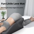 thumbnail image 3 of Memory Foam Leg Pillow Orthopedic Knee Pillow - Support For Hip Knee Leg Ankle ), 3 of 7