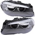 thumbnail image 3 of Mustrod 2Pcs Xenon AFS Headlight Adaptive L+R Assy for 2011 2012 2013 BMW 5 Series F10 528i 535i, 3 of 10
