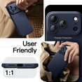 thumbnail image 6 of JETech Slim Case for iPhone 17 Pro Max 6.9-Inch, Ultra-Thin Lightweight Minimalist Phone Cover with Camera Lens Protection, Matte Anti-Fingerprint Finish (Dark Blue), 6 of 6