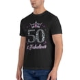 thumbnail image 4 of 50 And Fabulous Men'S Basic Short Sleeve T-Shirt Black 6x-Large, 4 of 5