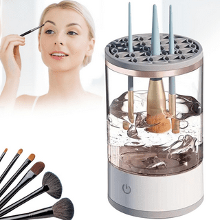 Makeup Brush Cleaner Dryer, Neeyer Super-Fast Electric Brush Cleaner  Machine Automatic Brush Cleaner Spinner Makeup Brush Tools