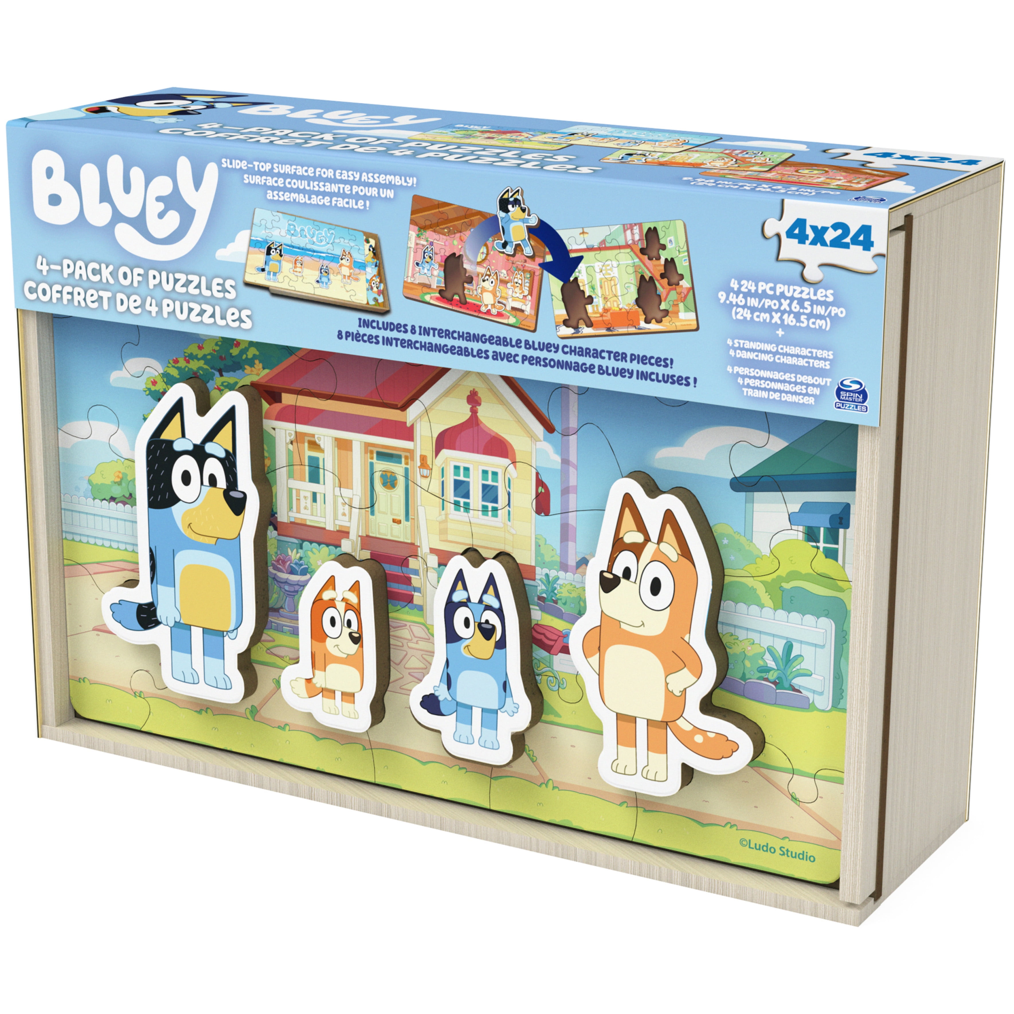 Spin Master Bluey Wood Puzzle, Puzzles, Baby & Toys