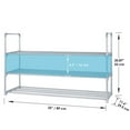 thumbnail image 2 of SortWise 3 Tier Shoe Rack Storage Organizer, Entryway 18 Pairs Shoe Shelf Storage Cabinet, 35"L x 11.6"W x 20.87"H, 2 of 8