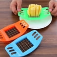 thumbnail image 2 of Multifunctional Melon Fruit Quickly Slicer Stainless Steel French Fries Cutter Home Potato Cutter Creative Kitchen Gadgets Items, 2 of 6