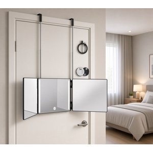 MALVIX 3 Way Mirror for Hair Cutting & Self Styling