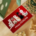 thumbnail image 4 of Christmas Door Mat 15.75 x 23.62 in – Non-Slip Entrance Floor Mat for Bedroom, Kitchen or Bathroom – Absorbent Polyester Rug, Waterproof & Easy to Clean, 4 of 5