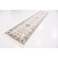thumbnail image 4 of Rugs.com Rabia Collection Rug – 3' x 13' Runner Ivory Low Rug Perfect For Hallways, Entryways, 4 of 8