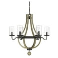 thumbnail image 2 of Eden 6-Light Outdoor Chandelier in Weathervane, 2 of 7