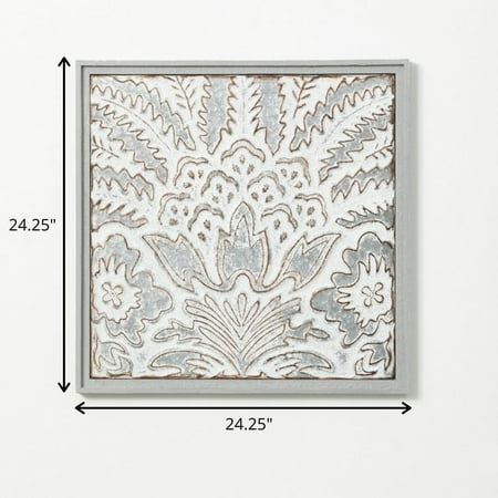 

Sullivans Sullivans Flourish Baroque Wall ArtGrey