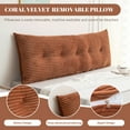 thumbnail image 2 of ANMINY Large Headboard Pillow Daybed Cushion Support Backrest Bolster Reading Pillow, 2 of 7