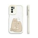 thumbnail image 1 of Proteja con estilo: Estuche plateado esmerilado de doble capa con diseño artístico moderno para iPhone 15 Pro Max 14 13 12 Pro 11, 1 of 4