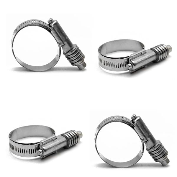 Trident 7301140 Stainless 1 1/4 Inch Constant Torque Boat Hose Clamps