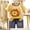 A White, variant on Crunowin Boys And Girls Cotton Outfit Sets Round Neck Lion Print Tee and Elastic Waist Shorts Summer Breathable Wear White Size 6M