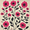 Pink Flowers, variant on FORMRS 1-Subject Spiral Notebook 8" x 5" College Ruled 60 Refillable Sheet A5 Hard Cover, Pink Flowers