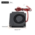 thumbnail image 2 of Ventilador de Enfriamiento DC Sin-Escobillas Unique Bargains 4010 40x40x10mm DC12V 0.1A para Laptop CPU GPU Gráficos Tarjeta 3D Impresora, 2 of 7