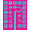 Pink, Pattern 2, variant on ODIKA 5'x7' Machine Washable Non-Slip Area Rug, Dynamic Alphabet Featuring Stylized Letters and Colorful Waves High Traffic Rug, Red, 693529