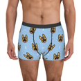 thumbnail image 2 of Goofa German Shepherd Puppy Printed Men's Boxer Briefs Underwear, Moisture-Wicking Underwear, Trunk,Soft and Breathable Cotton Underwear-Large, 2 of 9