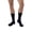 Blue, variant on JOBST SensiFoot Diabetic Compression Socks 8-15 mmHg Crew, Closed Toe, Large / Black