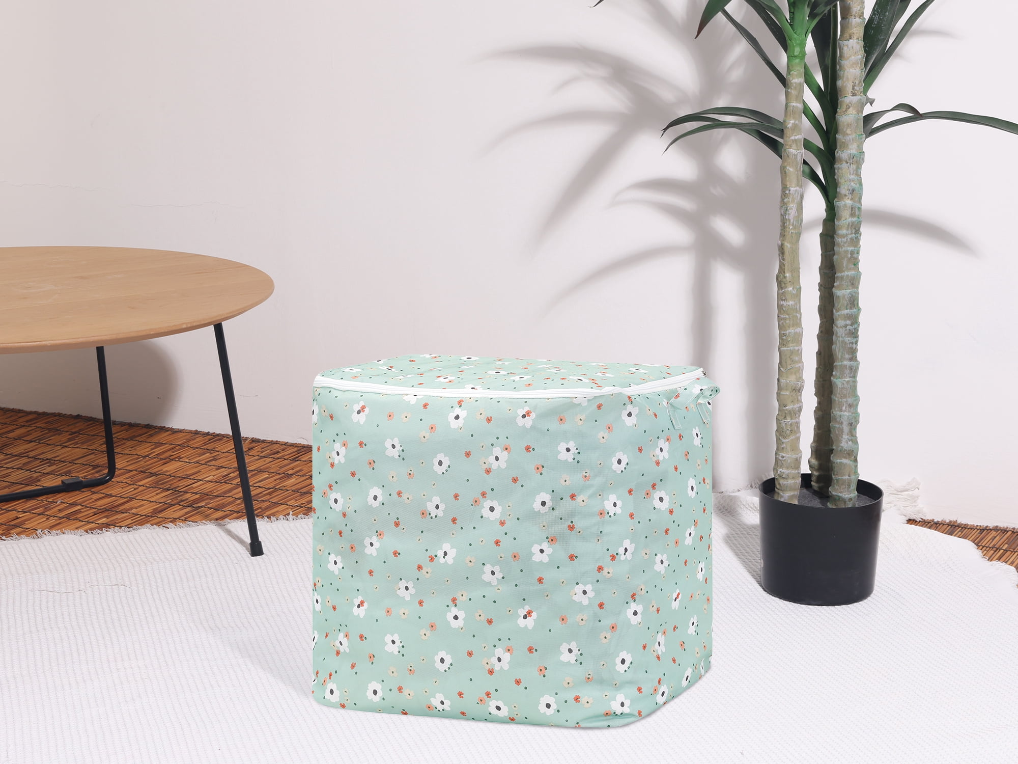 Unique Bargains Clothes Storage Bags for Closet Organizers and Storage Green 22x17.5x22in