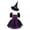 Purple, variant on DPOIS Girls Witch Halloween Costume Kids Wizard Cosplay Fancy Dress Up Purple 8